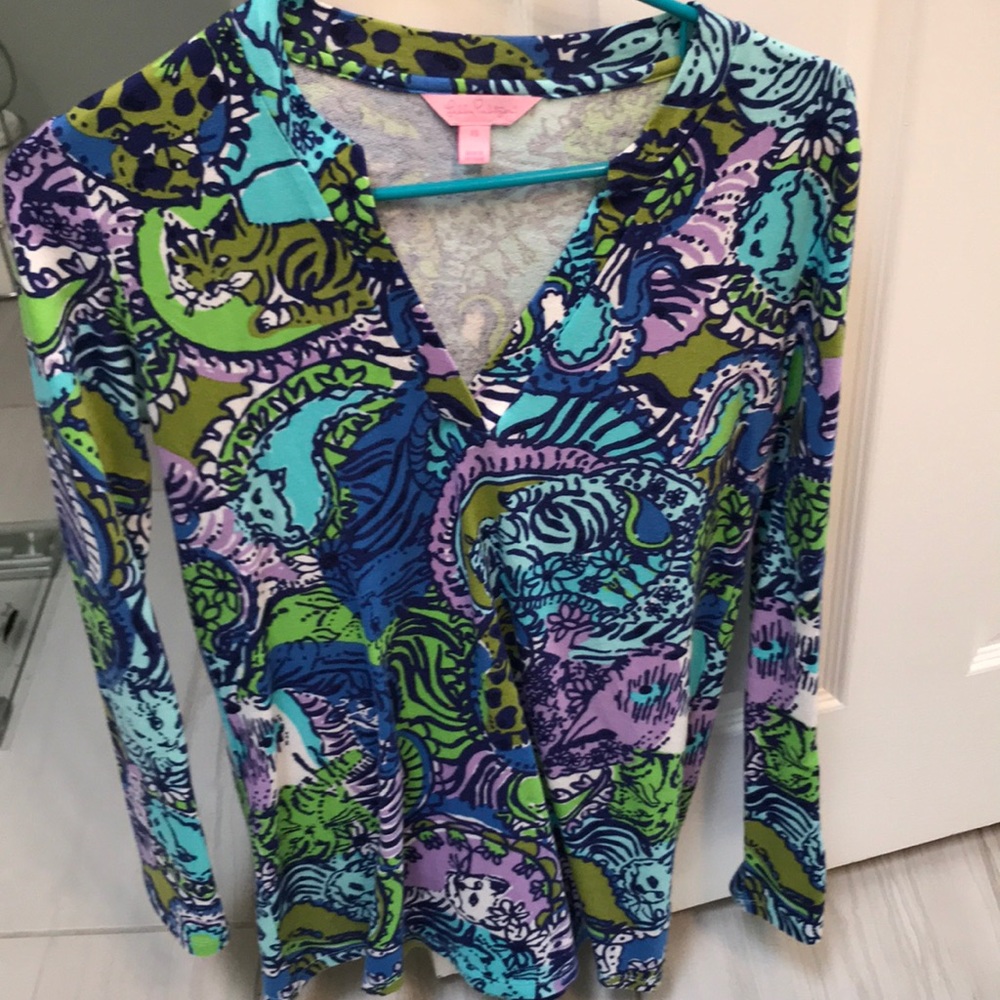 Women’s Lilly Pulitzer printed Tunic size xs
